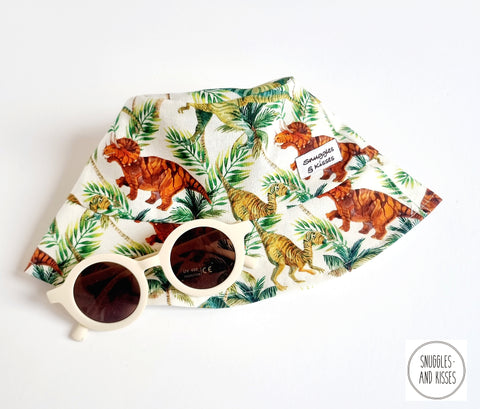 Dinosaur Print Reversible Sunhat-Bucket Style..New!