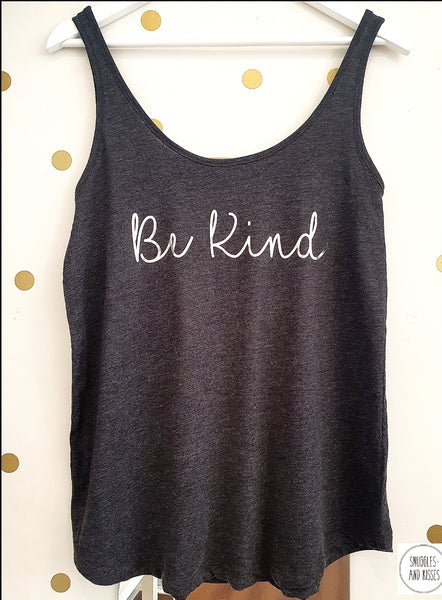 Ladies 'Be Kind' Vest-Organic cotton