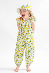 Lemons Print Summer Playsuit-New!