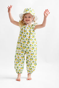 Lemons Print Summer Playsuit-New!