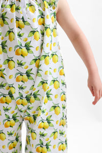 Lemons Print Summer Playsuit-New!