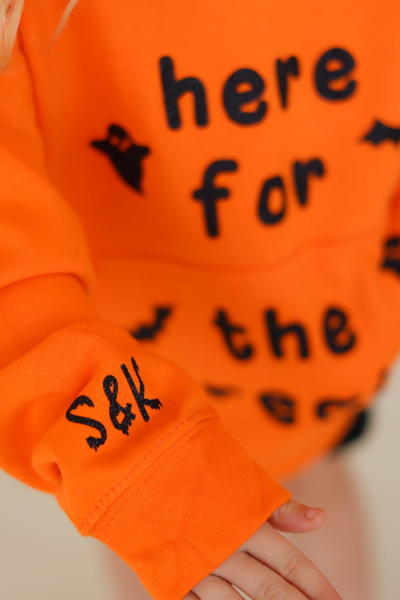 Kids 'Here for the Treats' Halloween Hoody