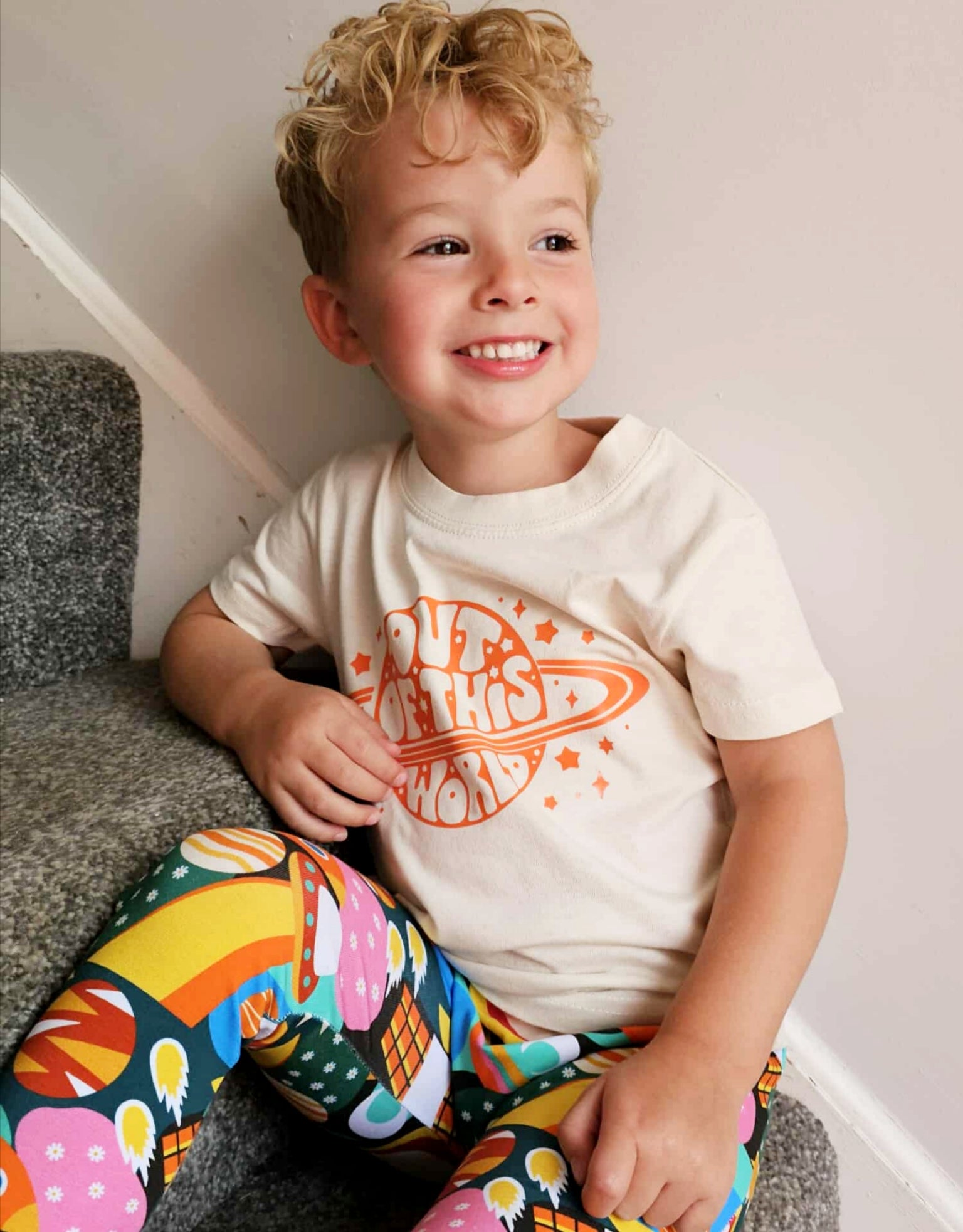 Leggings-Out of This World Print