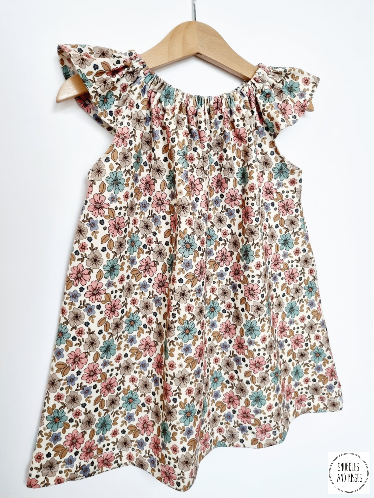 Pretty Floral Print Dress-New!