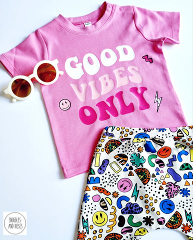 Kids 'Good Vibes Only' T-shirt