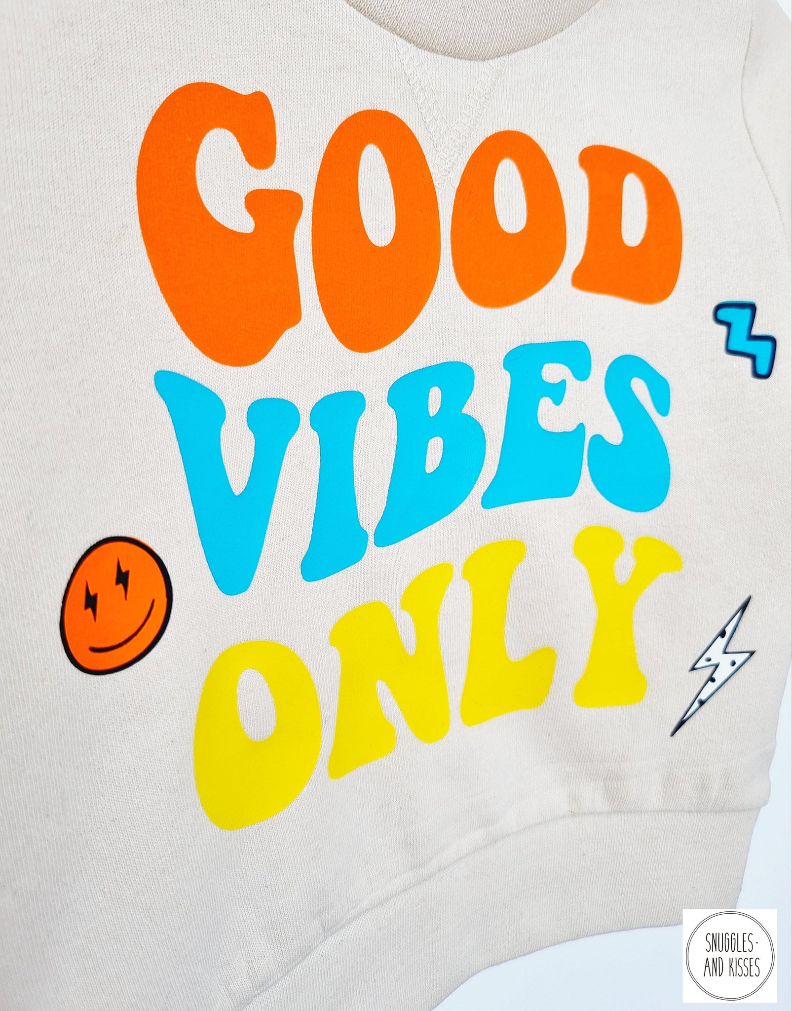 Kids 'Good Vibes Only' Sweatshirt-New Design!