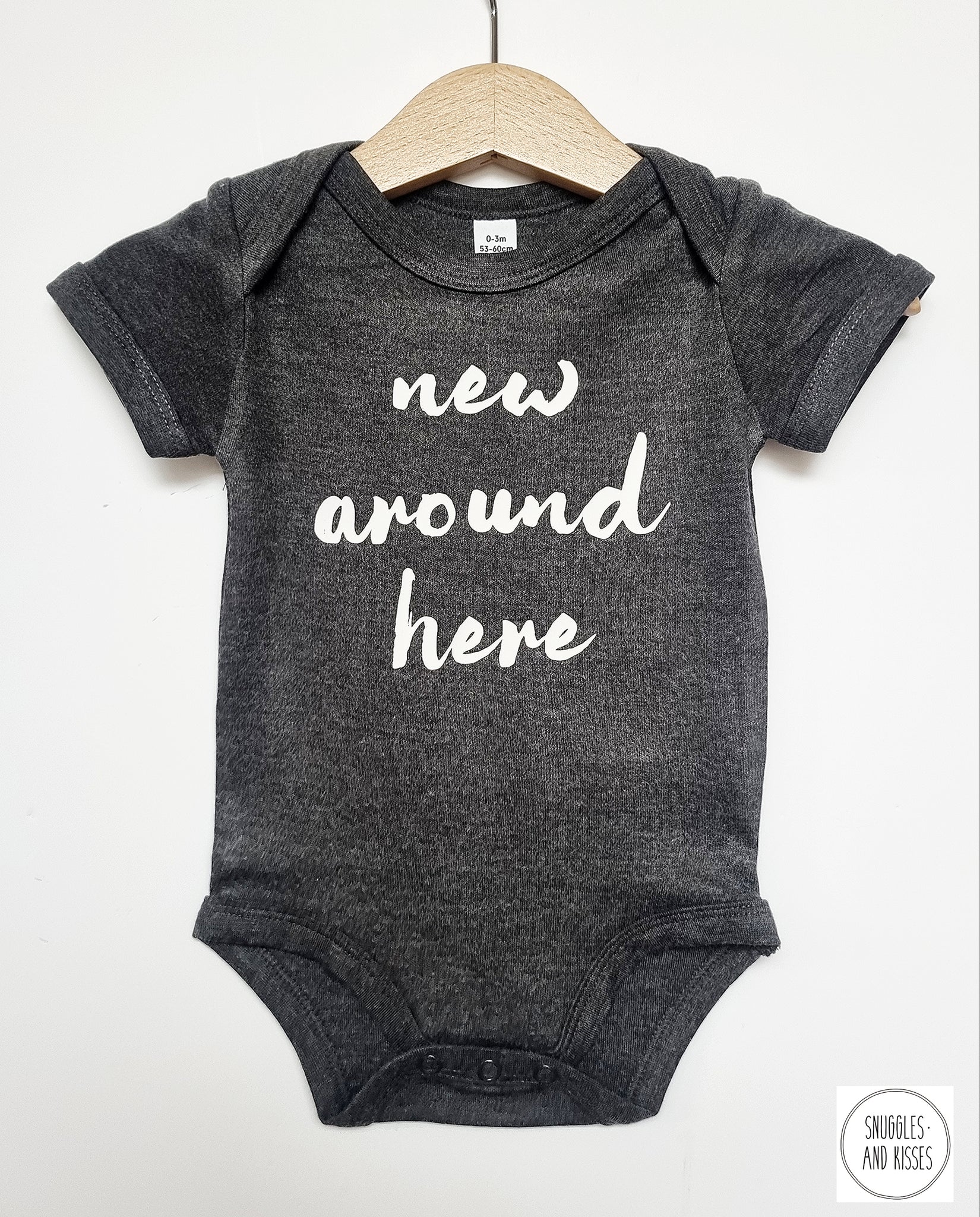 'New Around Here ' Baby Vest