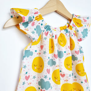 Sunshine Smiles Print Dress-New!