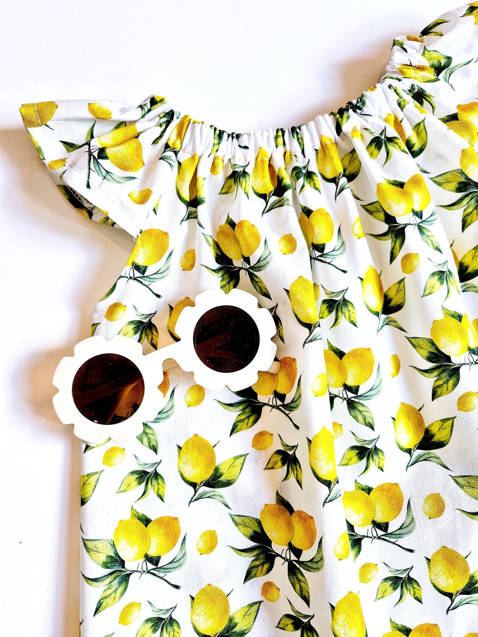 Lemons Print Dress-New!