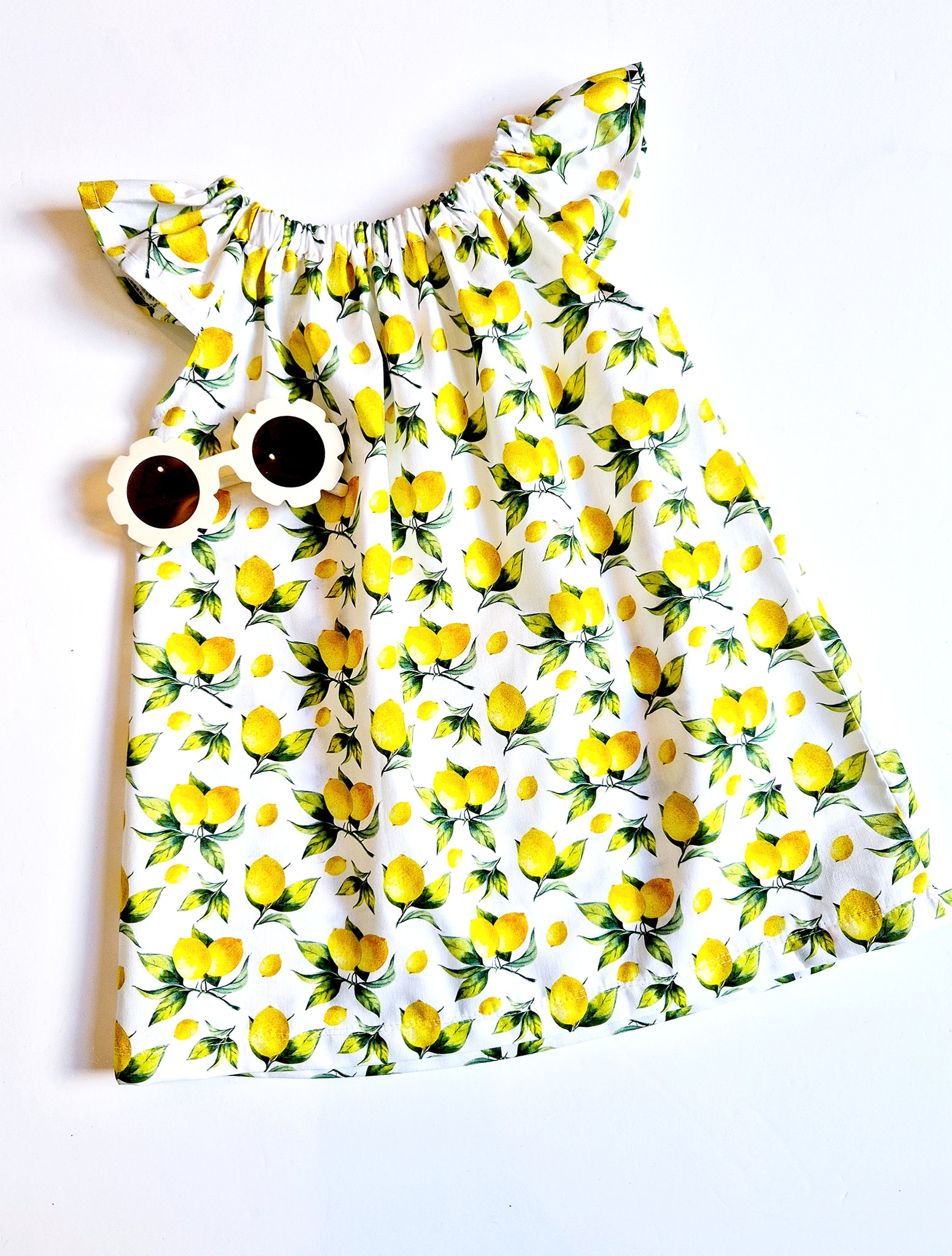 Lemons Print Dress-New!