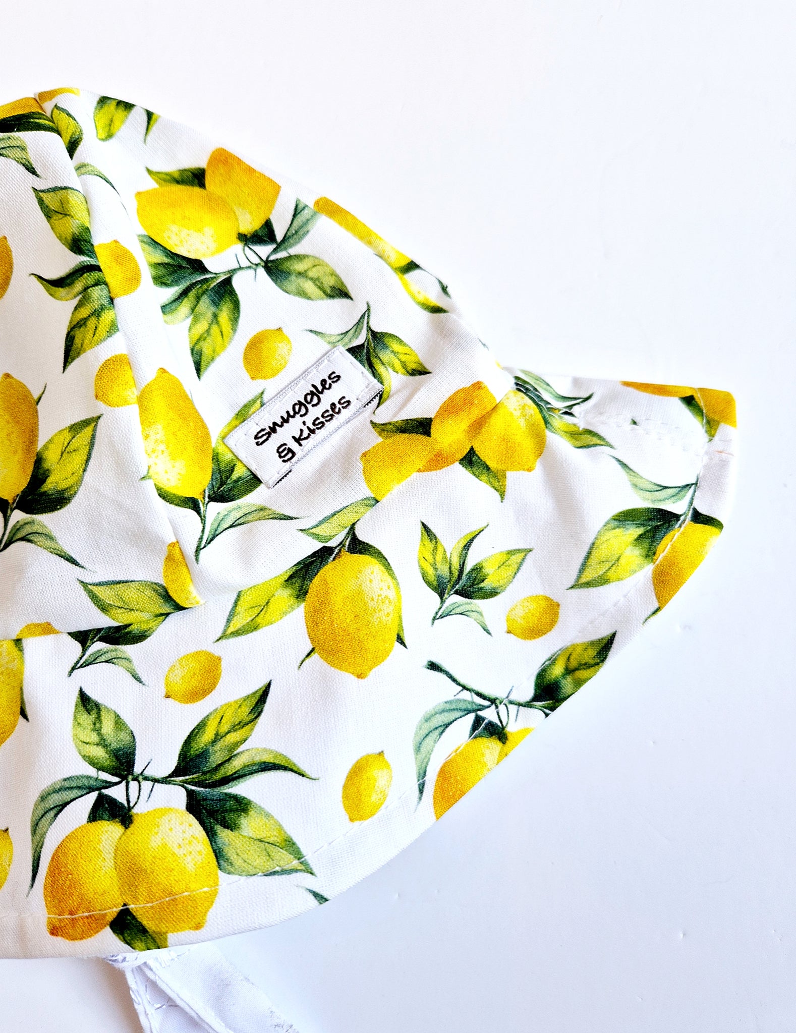 Lemons Print Reversible Sunhat-Wide Brim Style..New!