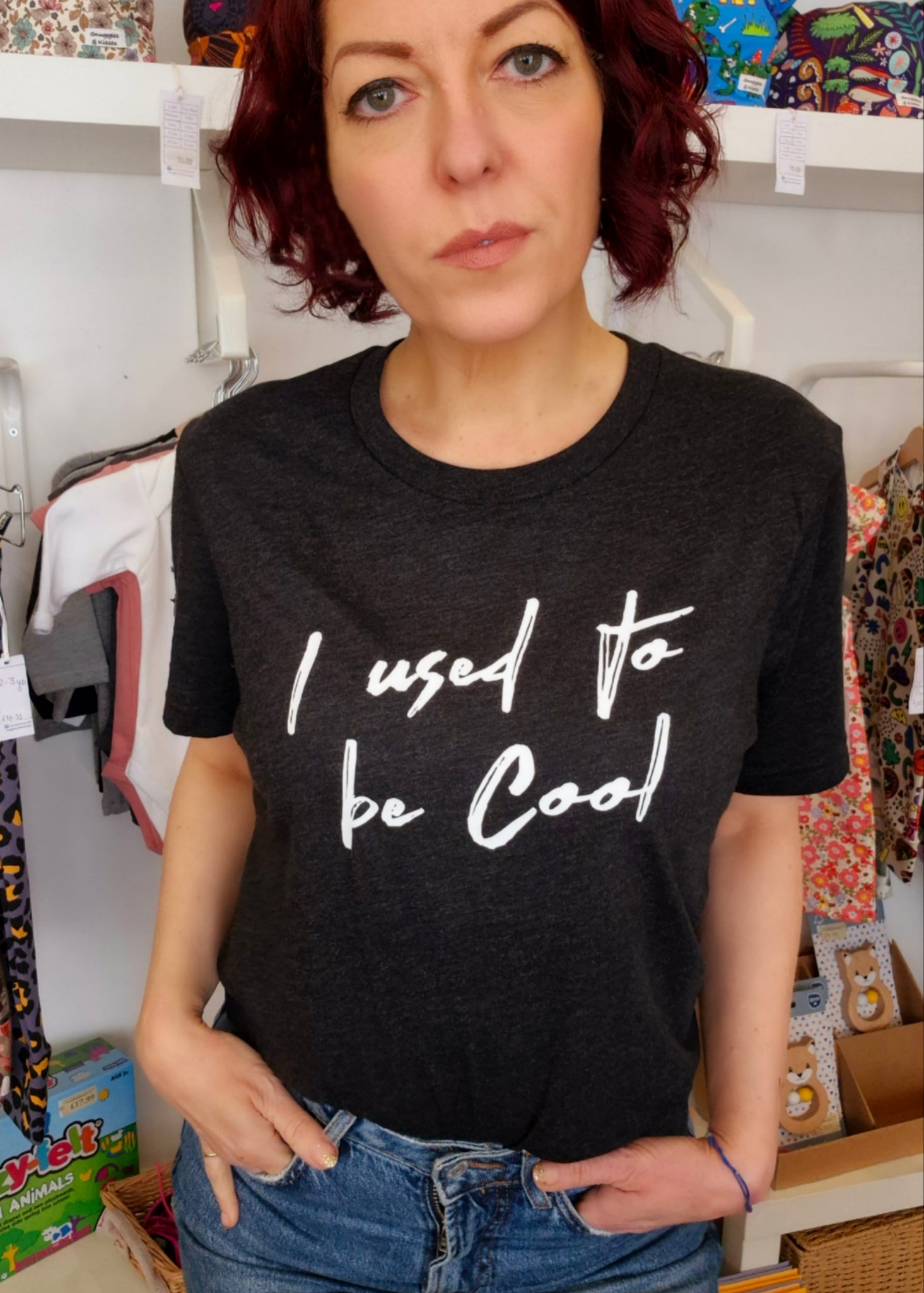 Adult 'I Used to be Cool' T-shirt-New!