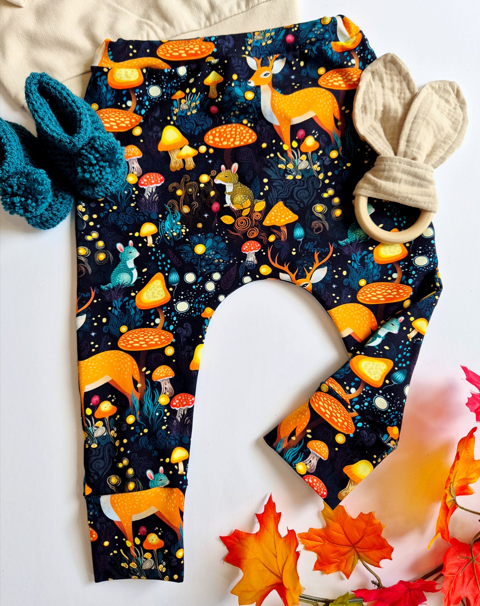 Baby/Kids Leggings- Enchanted Forest Print