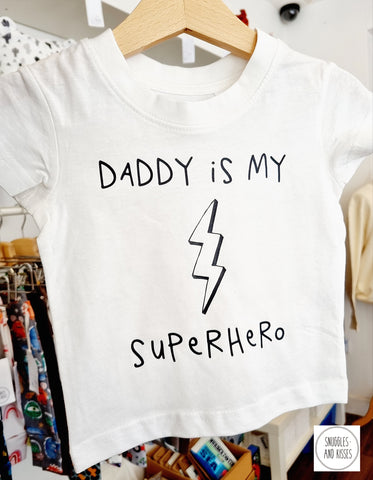 'Daddy is my Superhero' T-Shirt
