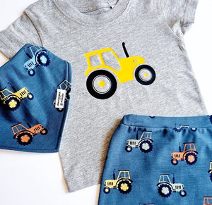 Kids Tractor Print T-Shirt