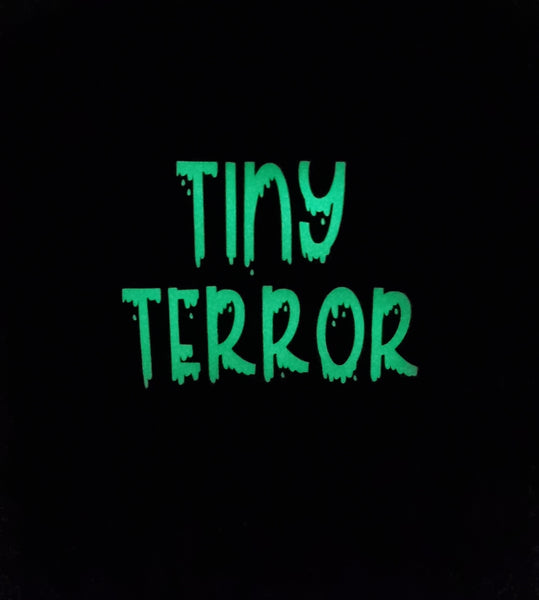 'Tiny Terror' Glow in the Dark long sleeved top-New Design!