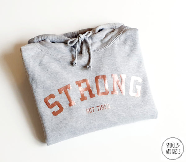 'Strong..But Tired' Adult Hoody