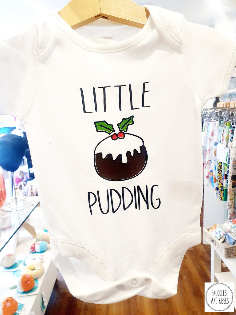 'Little Pudding' Baby Vest