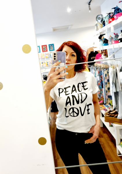 Adult 'Peace and Love'' T-shirt