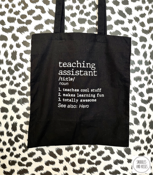 'Teaching Assistant' Tote Bag