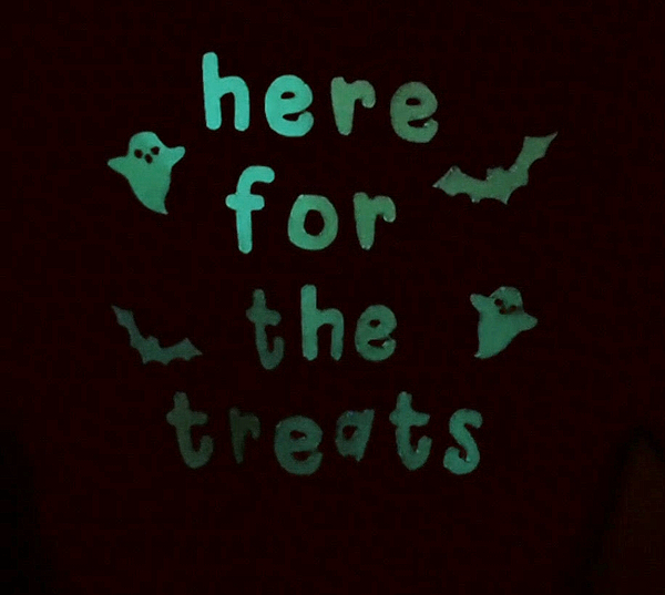 Kids 'Here for the Treats' Halloween Sweatshirt